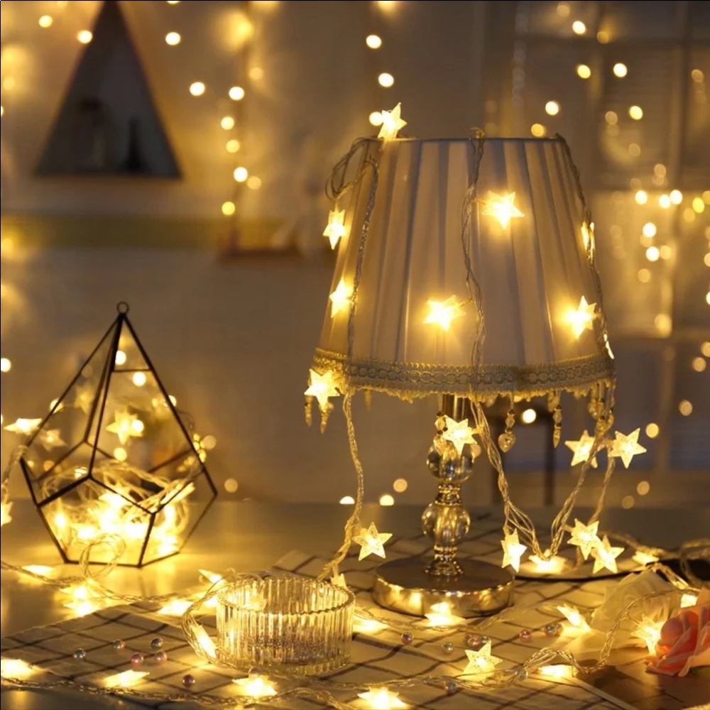 10 LED Star Lights For Christmas Wedding